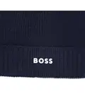 Детская шапка из полиэстера BOSS Kidswear, черный - фото 2