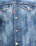 Джинсовая куртка Dsquared2, синий - фото 4