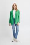 Блейзер ICHI Lexi, зеленый - фото 4