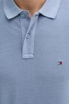 Хлопковая поло Tommy Hilfiger, синий - фото 4