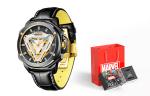 MARVEL Часы Hero Collection Automatic Mechanical Movement Rubber Band Strap Watch Men's Watch Black Dial - фото 7