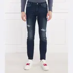 Джинсы скинни j14 Armani Exchange, синий - фото