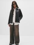 Куртка межсезонная Pull&Bear, черный - фото 5