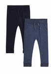 Комплект брюк JoJo Maman Bébé, 2 предмета, синий/темно-синий - фото