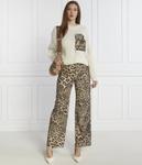 Свитер Marc Cain с леопардом, бежевый - фото 2