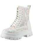 Ботильоны на шнуровке BUFFALO Aspha Rld, белый - фото