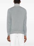 Джемпер с высоким воротником Dell'oglio, серый - фото 4