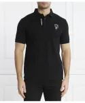 Футболка поло Regular fit Karl Lagerfeld, черный - фото