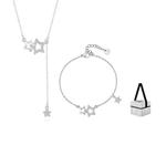 Женское ожерелье из сплава Zeroline, серебро - фото 13