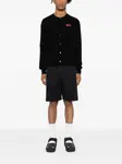 Кардиган с логотипом Comme Des Garçons Play, черный - фото 2