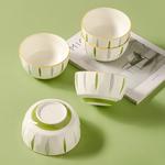 Чаши KAWASIMAYA, 5-Inch Rice Bowl (4 Pcs)+8-Inch Deep Plate (4 Pcs) - фото 7