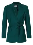 Блейзер с поясом MAX MARA, зеленый - фото 7