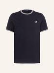 Футболка FRED PERRY, темно-синий - фото