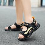 Детские сандалии LEMONKID, черный/белый - фото 3