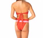 Бандо топ бикини в цвете страсть PQ Swim, Passion - фото 2