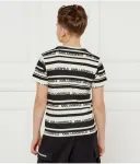 Футболка Regular fit Karl Lagerfeld Kids, бежевый - фото 3