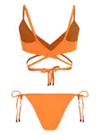 Бикини с запахом Osklen, оранжевый - фото 2
