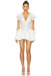 Aurelia мини-платье Ow Collection, white - фото