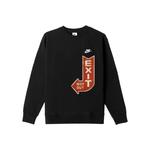 Свитшот мужской Nike, черный - фото