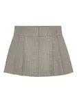 Юбка мини со складками REMAIN, серый - фото