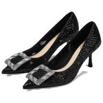 Туфли на высоком каблуке женские черный 73Hours - фото 2