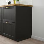 Крышка панели IKEA, 62x80 см, цвет black stained - фото 3