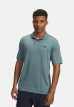 Поло Under Armour SHORT-SLEEVE PERFORMANCE 3.0 , Jasper Blue /Blue-Grey - фото