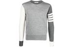 THOM BROWNE Свитер мужской серый - фото