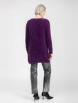 Вязаный кардиган Influencer, фиолетовый - фото 4