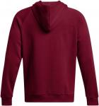 Толстовка Under Armour Rival Fleece, (625) Cardinal/White - фото 5