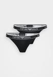 Трусы Emporio Armani THONG 2 PACK, Black - фото 5