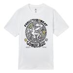Футболка abstract dance tee 'white' Converse, белый - фото