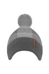 Съемная шапка с помпоном Rock Jock, серый - фото