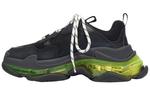 Кроссовки Balenciaga Triple S Black Yellow Fluo Women's - фото