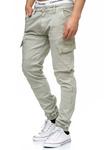 Брюки-карго INDICODE JEANS Tapered Cargo Pants August, серый - фото 3