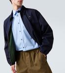 Хлопковая рубашка Prada, светло-синий - фото 5