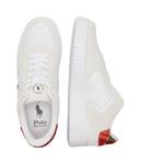 Кожаные кроссовки Polo Ralph Lauren, желтый - фото 4