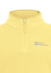 Джемпер Jack Wolfskin TAUNUS HALFZIP, Lemon Ice/Yellow - фото 9