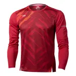 Футболка 42k Running Vortex Winter long sleeve, красный - фото 2