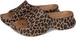 Сандалии Crocs Bae Slide, цвет Sepia/Leopard - фото
