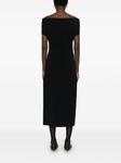 Трикотажное платье макси TOTEME, черный - фото 4