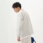 Куртка унисекс белая New Balance, белый - фото 6