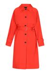 Пальто межсезонное faina, красный - фото
