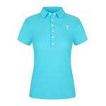 Женская поло EUROPEAN TOUR, белый - фото 7