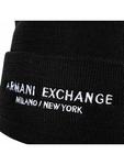 Шапка Armani Exchange, черный - фото 3