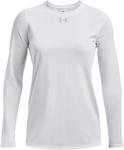 Футболка Tech Tee LS от Under Armour, White-Mod Gray - фото 4
