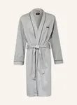 Мужской халат Boss, серый - фото