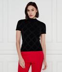 Полуводолазка Hugo Siskede Slim Fit, черный - фото