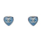 CHANEL Серьги-гвоздики унисекс Blue - фото 6