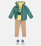 Пуховик с капюшоном Il Gufo, Azzurro - фото 2